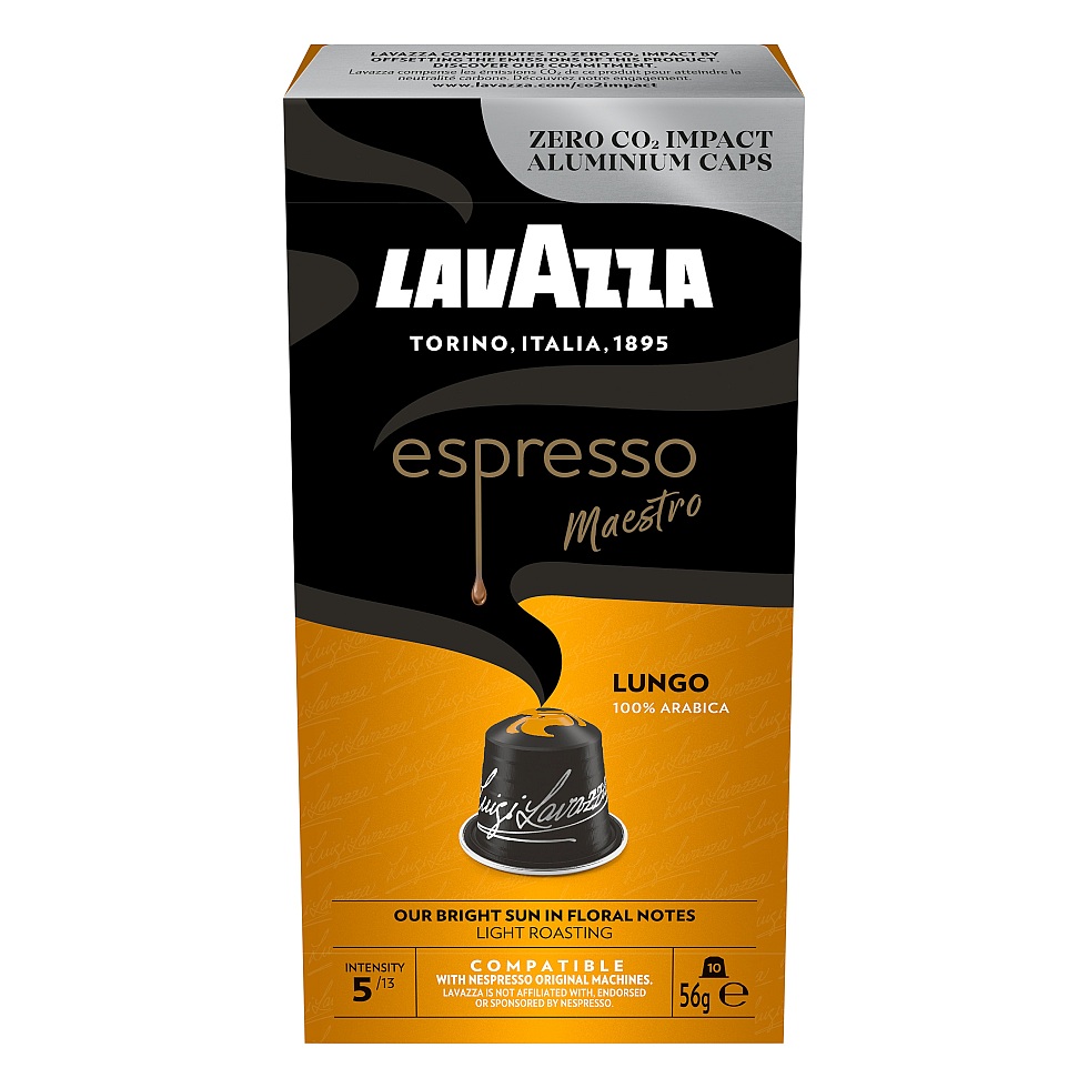 LAVAZZA ESPRESSO MAESTRO LUNGO 10 KAPSELN