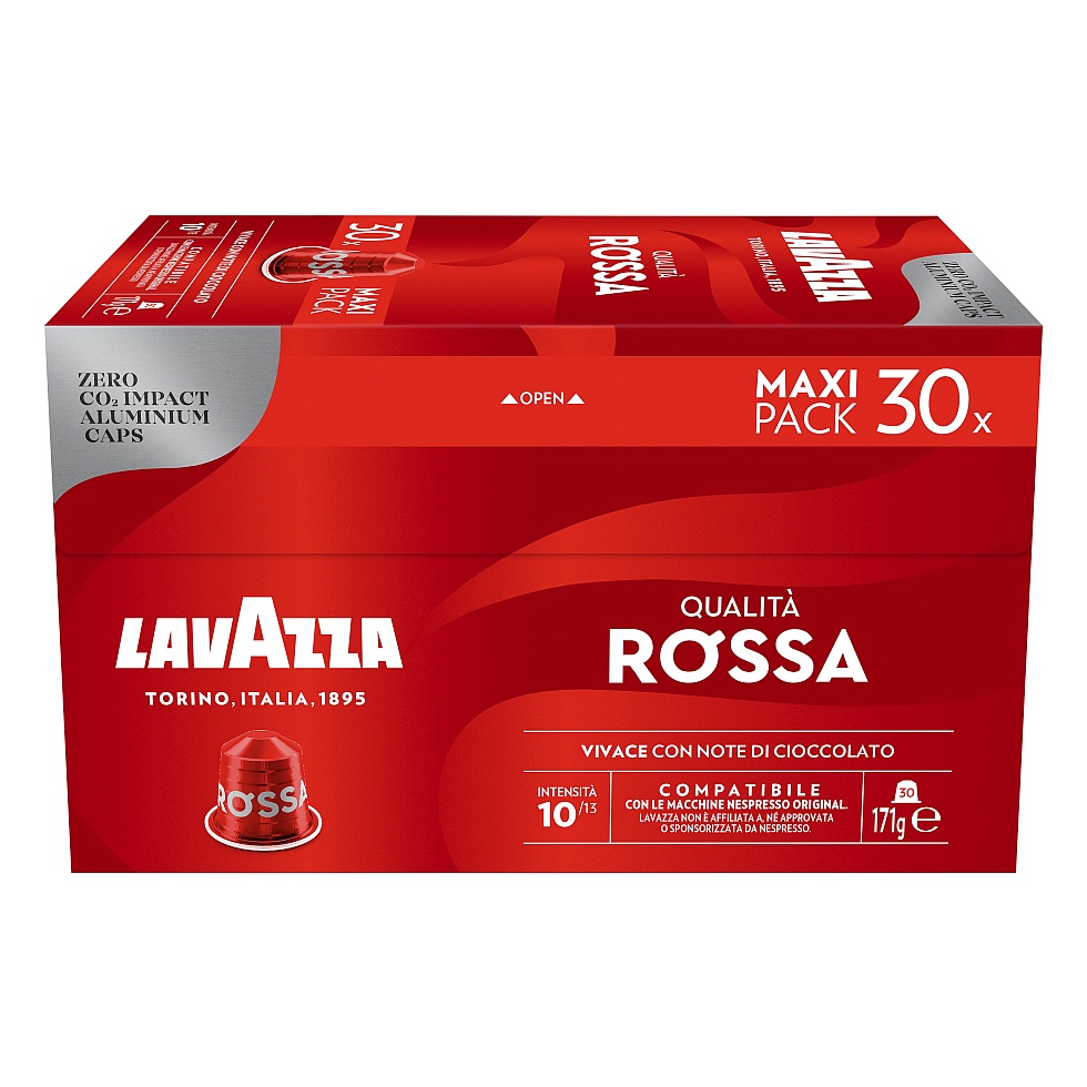 LAVAZZA QUALITÁ ROSSA 30 KAPSELN