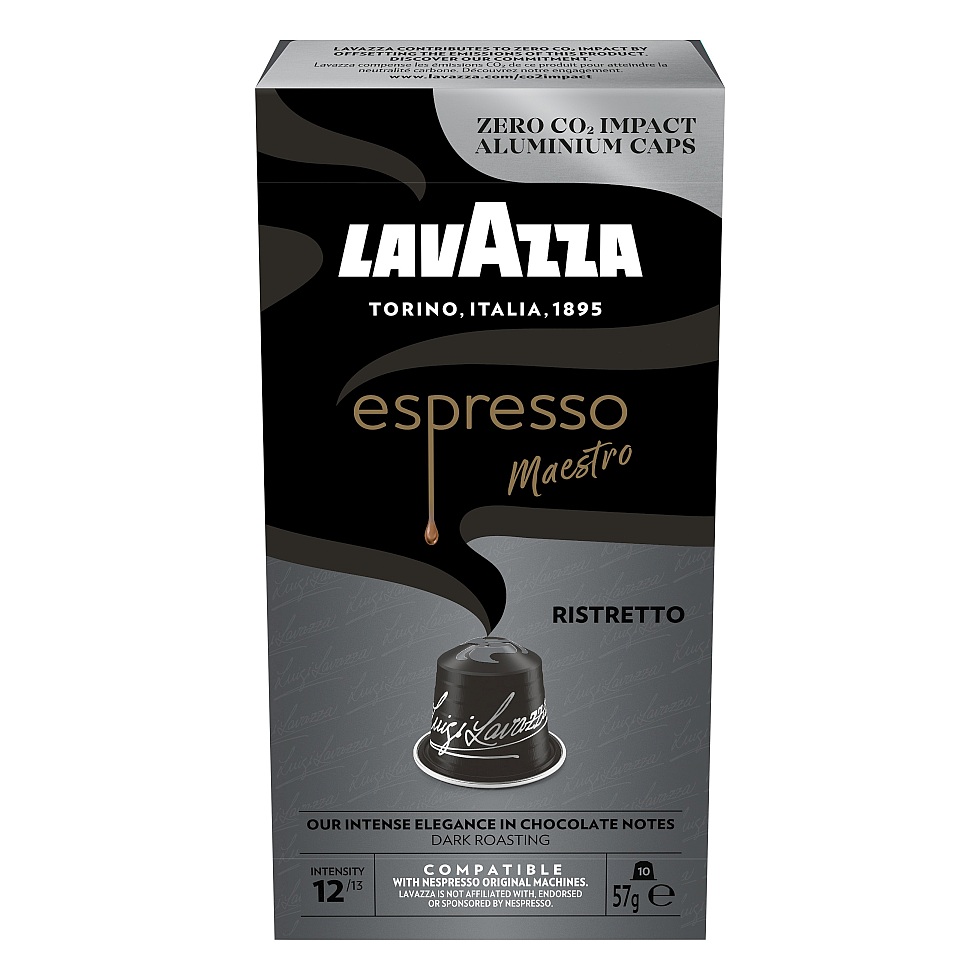 LAVAZZA ESPRESSO MAESTRO RISTRETTO 10 KAPSELN